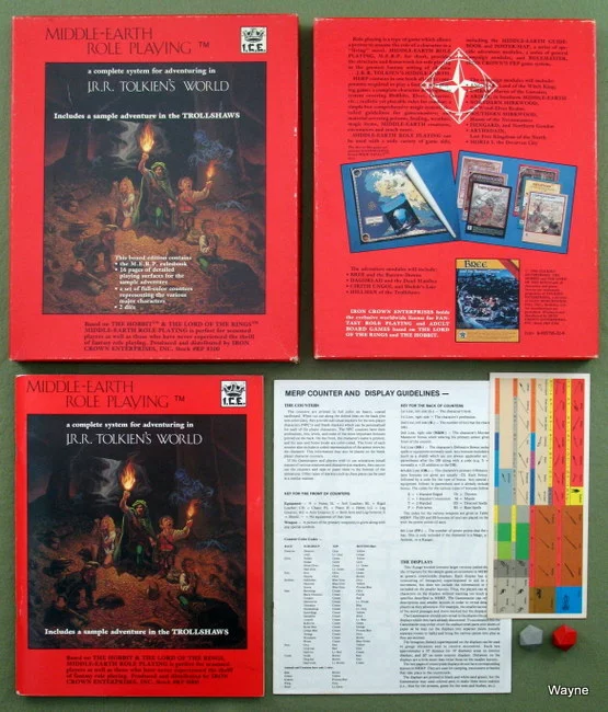 Première édition de MERP Première édition de MERP